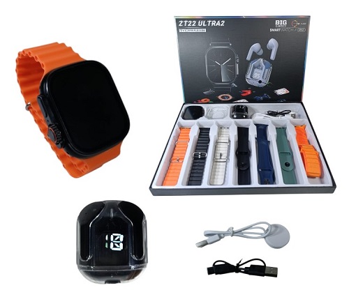 Auricular BT + Reloj SmartWatch + 7 Mallas ZT22iiÂ 