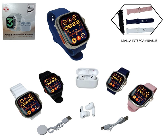 SmartWatch 2 Mallas y Auriculares BT iiTH7-2