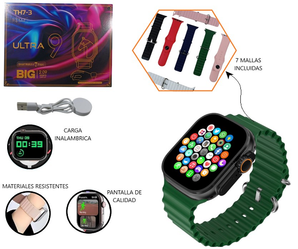 SmartWatch 7 Mallas iiTH7-3