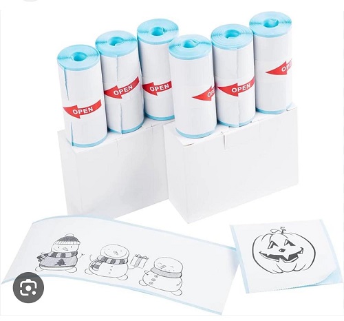 Rollo Papel Impresora Port Autoadhesivo DYJ-DYZ02