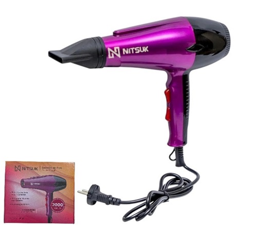 Secador Cabello Nitsuk 2.000w SEC01ii