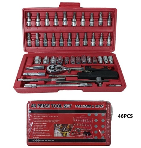 Set de Herramientas 46 piezas TUBO 1046iiÂ 