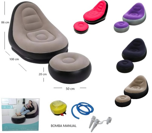 Sillon Inflable con Reposera 160905iiÂ 