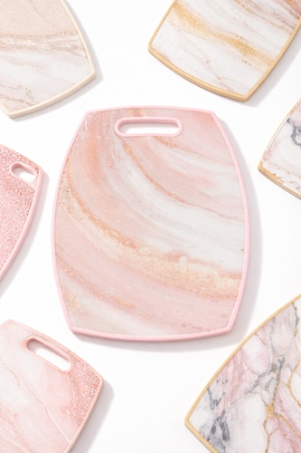 Tabla Picar Cocina Tipo Marmol 38x30cm 202337nn