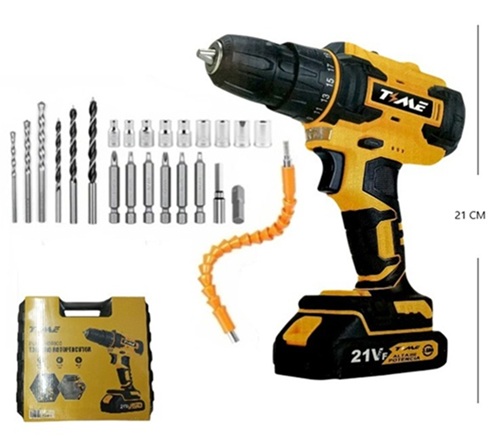 Taladro Inalambrico Estuche y Accesorios 130405ii