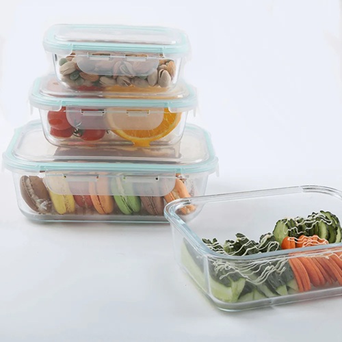 Set 3 Taper Hermeticos de Vidrio alta Calidad EA-699nn