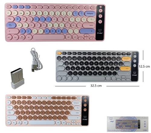 Teclado Inalambrico Compacto Col Var T08iiÂ 