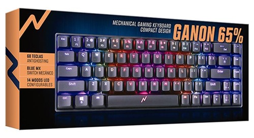 Teclado Mecanido Noga Ganon 65%
