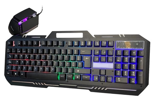 Set Teclado + Mouse Gamer DN-K77