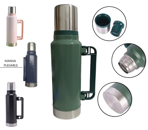 Termo Acero Manija Plegable 1200LiiÂ