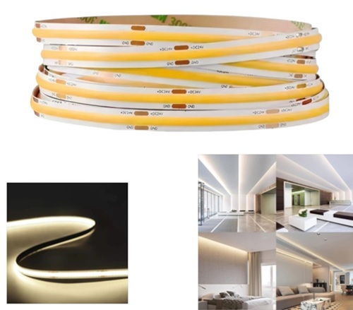 Tira de Iluminacion Led Cob 5 metros Blanca 865ii