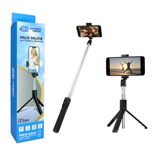 Baston + Tripode + Disparador Bluetooth LT-2505mm