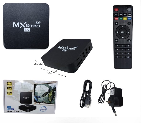 Tv Box 5 6K procesador 8 GB Memoria 128GB ii25011