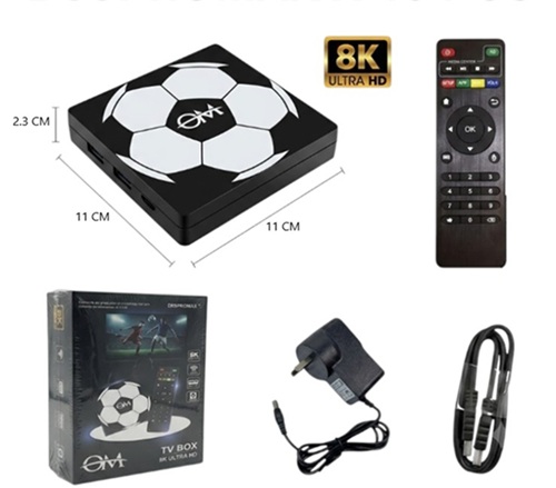 Tv Box 8K Ultra HD Android 12.1 D99PROii