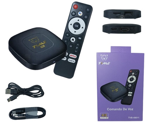 Tv Box con Sistema Google: soporta Netflix etc 48011ii