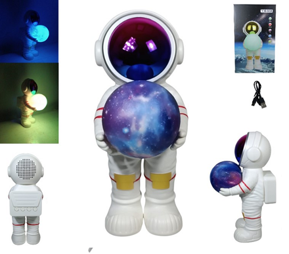 Parlante Velador Astronauta II008 BT Radio MP3