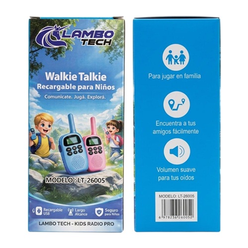 Walkie Talkie Recargables LT-26005mm