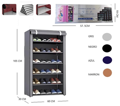 Organizador Zapatos y Otros Usos R-10II