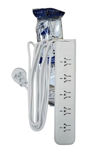 Zapatilla Cable Grueso 5 Multitomas 1,5 metros cc